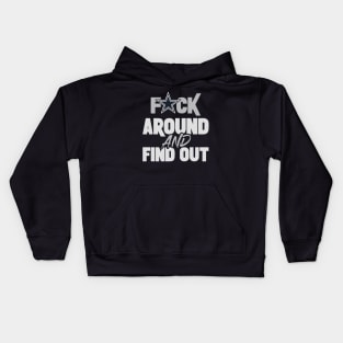 Fuck Around and Find Out Dallas Cowboys Kids Hoodie